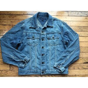 TOMMY HILFIGER Womens Sz S/P Petite Denim Jean Jacket, So CUTE!! Preppy